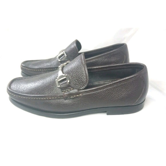 Allen Edmonds Firenze Bit Loafer Men\'s Shoes Size 7 3E Dark Brown main image 6